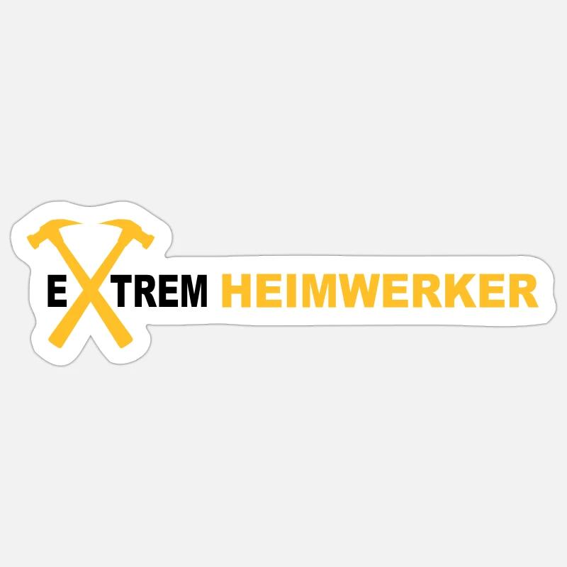 Heimwerker Sticker Größe S (10 x 10 cm)
