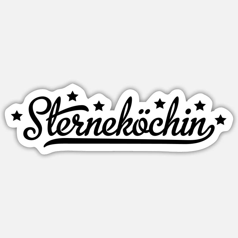 Cook - Sticker size S (10 x 10 cm) - white matte