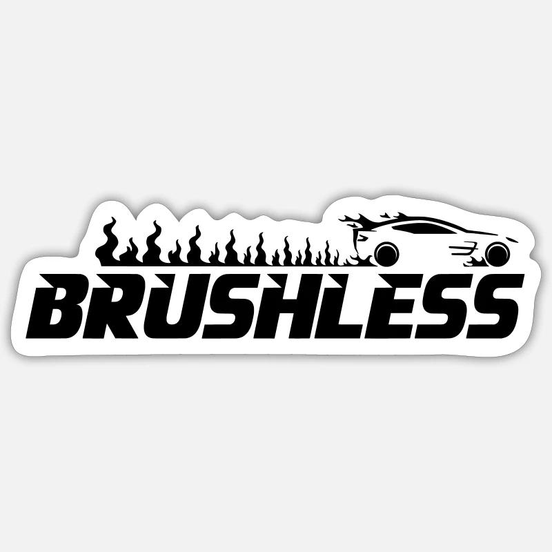 Lipo RC Car brushless télécommandé Sticker taille S (10 x 10 cm)