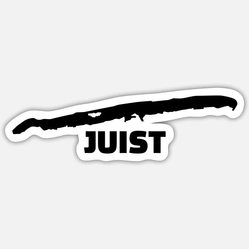 Juist Sticker Größe S (10 x 10 cm)