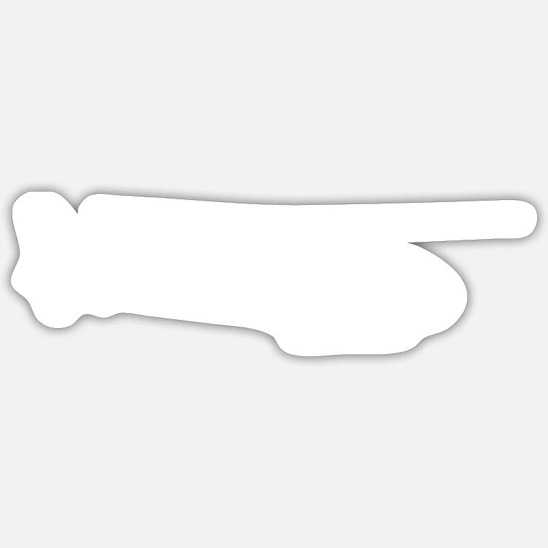 Sticker Größe S (10 x 10 cm) - 
