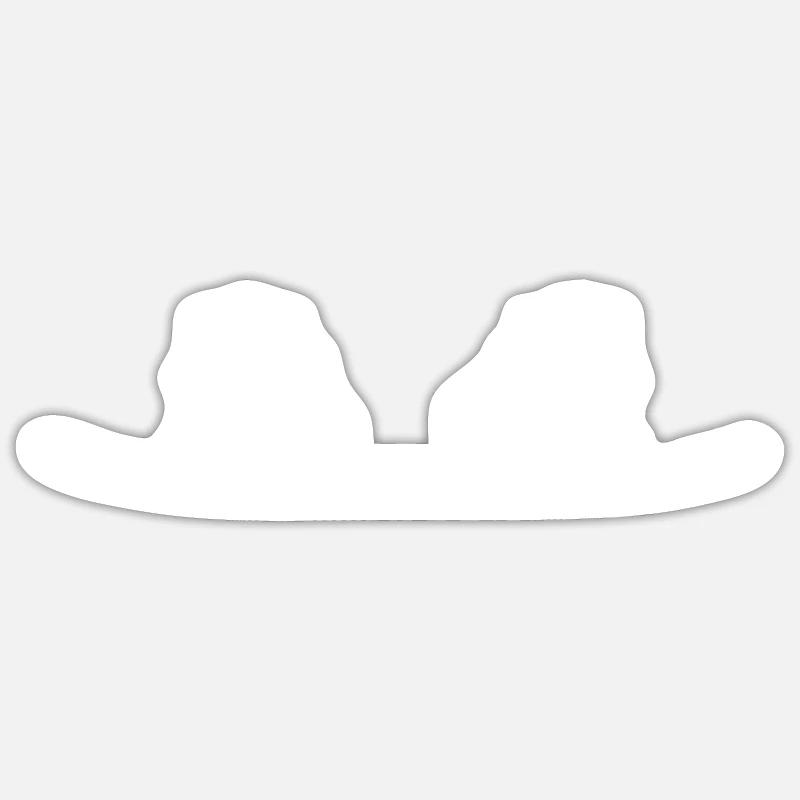 Wakeboard wake Sticker size S (10 x 10 cm)