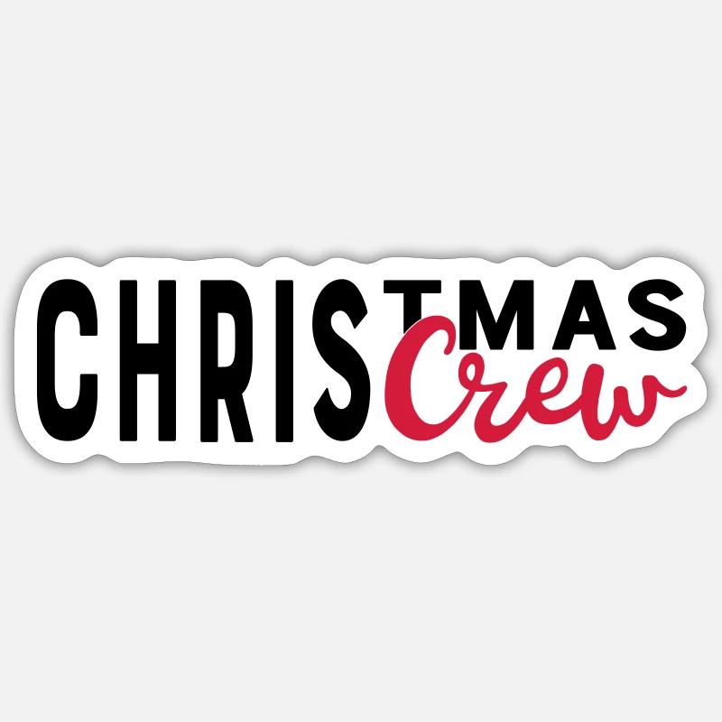 Christmas - Sticker size S (10 x 10 cm) - white matte