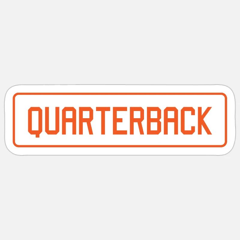 Quarterback Sticker size S (10 x 10 cm)