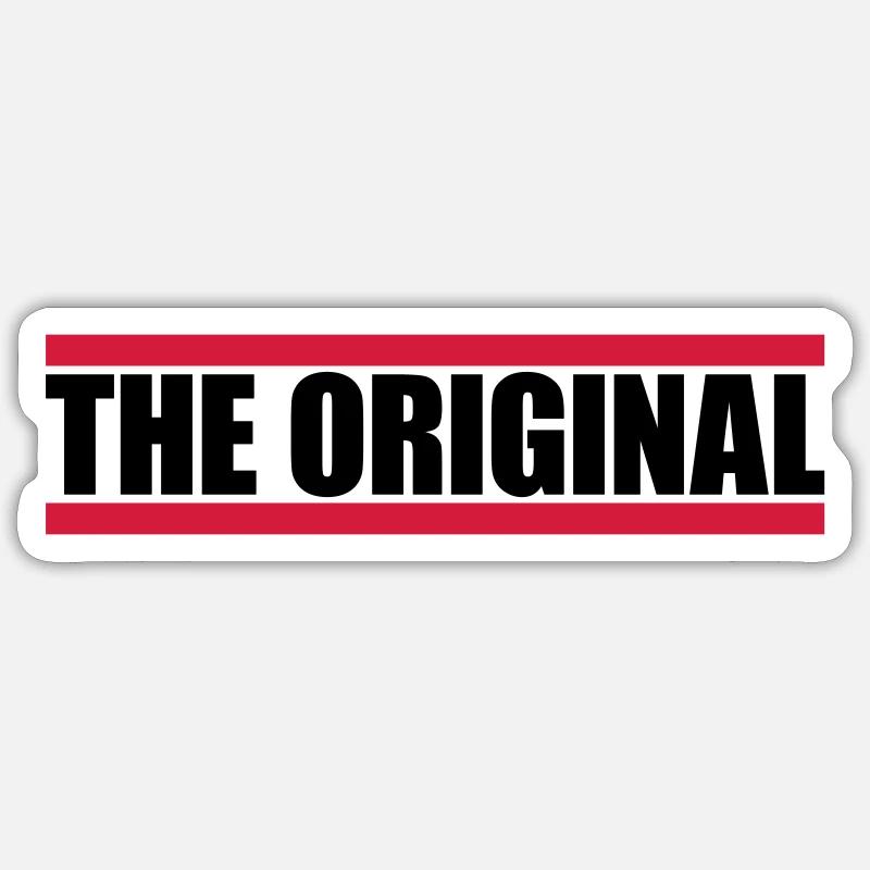 Le Rote Original - Sticker taille S (10 x 10 cm) - blanc mat