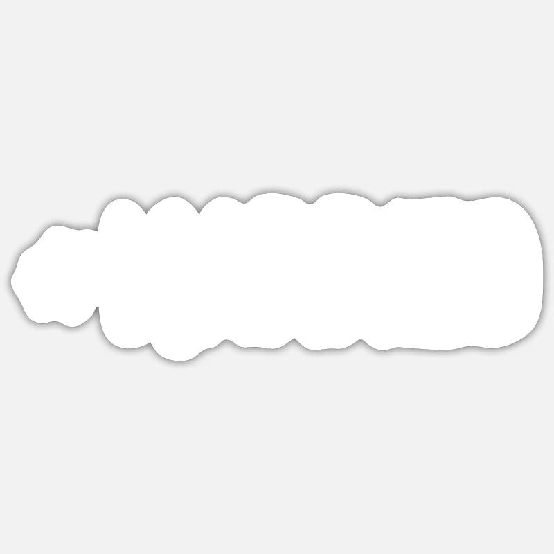 #Married - Sticker taille S (10 x 10 cm) - blanc mat