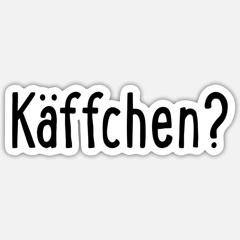 käffchen Sticker Größe S (10 x 10 cm)