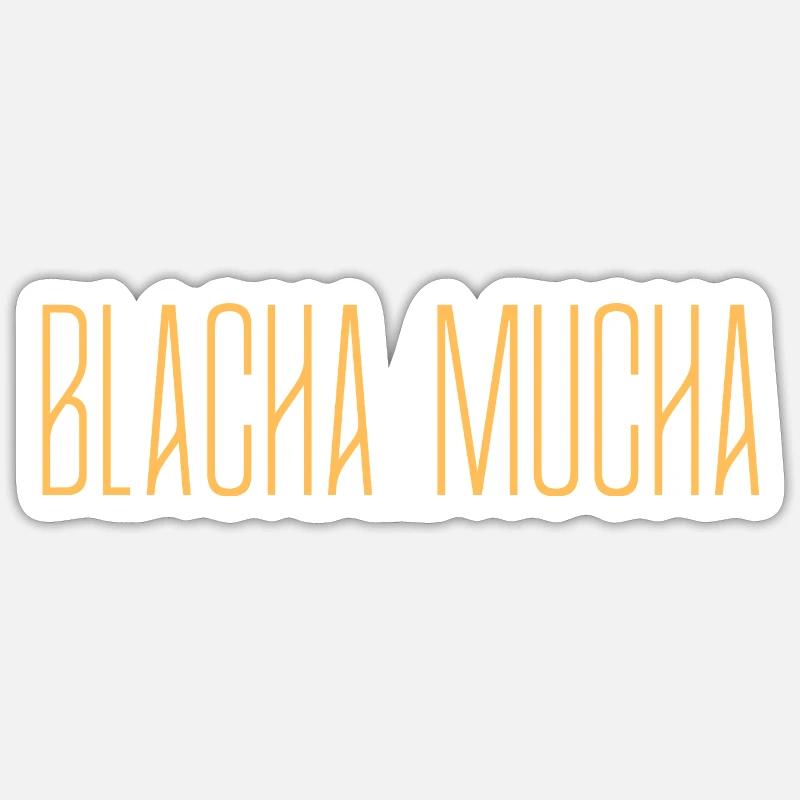 Blacha Mucha Russie Russe Sticker taille S (10 x 10 cm)