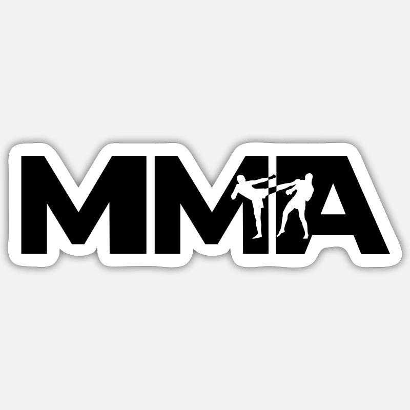 MMA Sticker size S (10 x 10 cm)