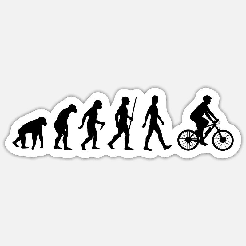 E-Bike Evolution Pedelec Bicycle Ebike Sticker size S (10 x 10 cm)