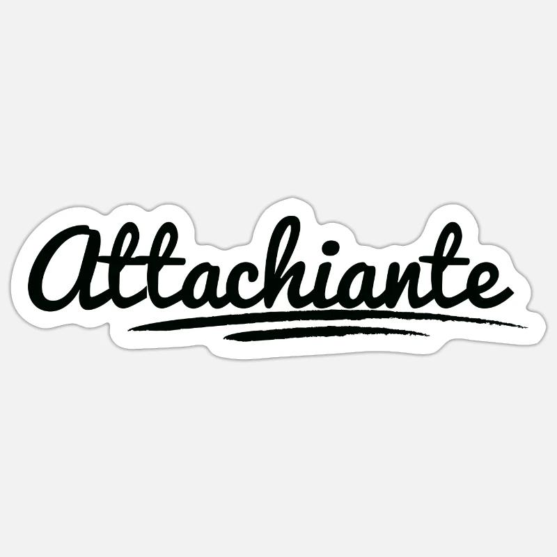 Endearing :) - Sticker size S (10 x 10 cm) - white matte