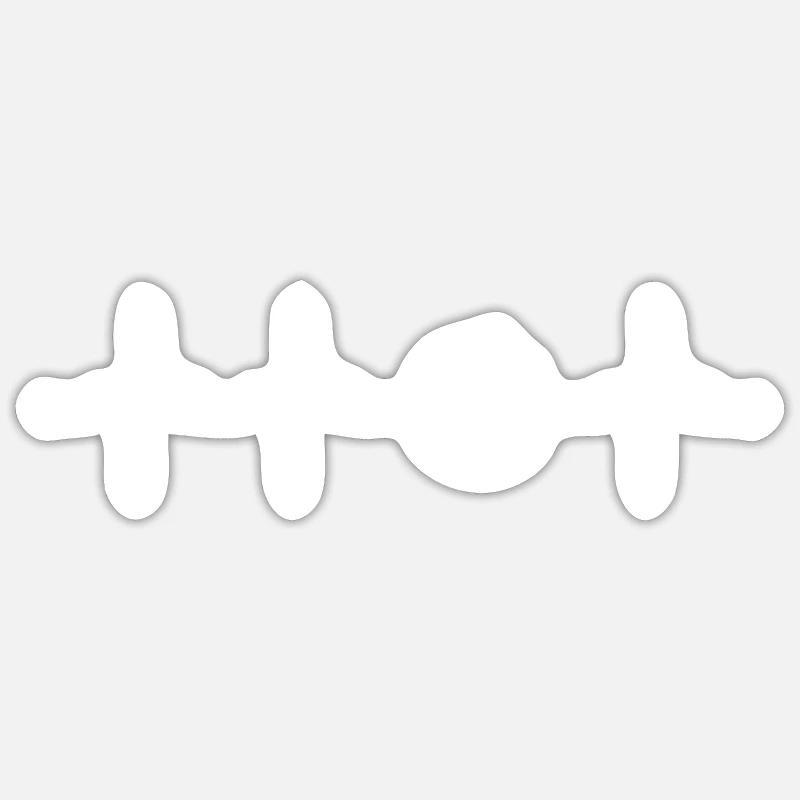 Tomate Sticker taille S (10 x 10 cm)