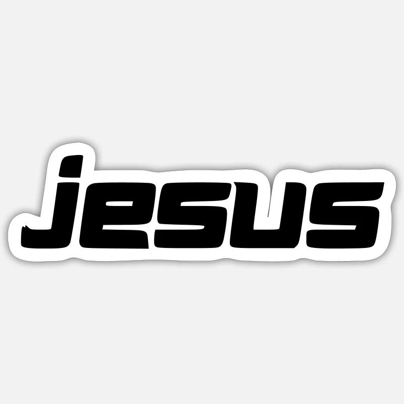 jesus Sticker Größe S (10 x 10 cm)