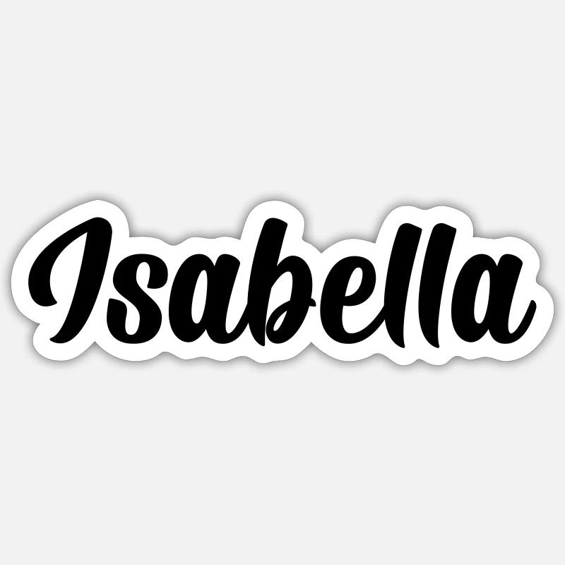 Isabella Sticker size S (10 x 10 cm)