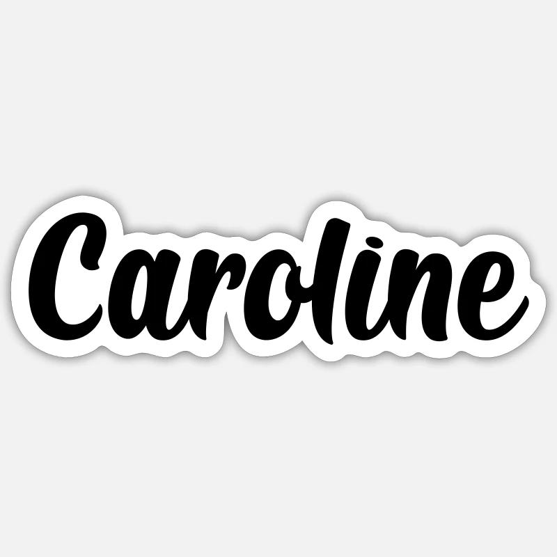 Caroline Sticker Größe S (10 x 10 cm)