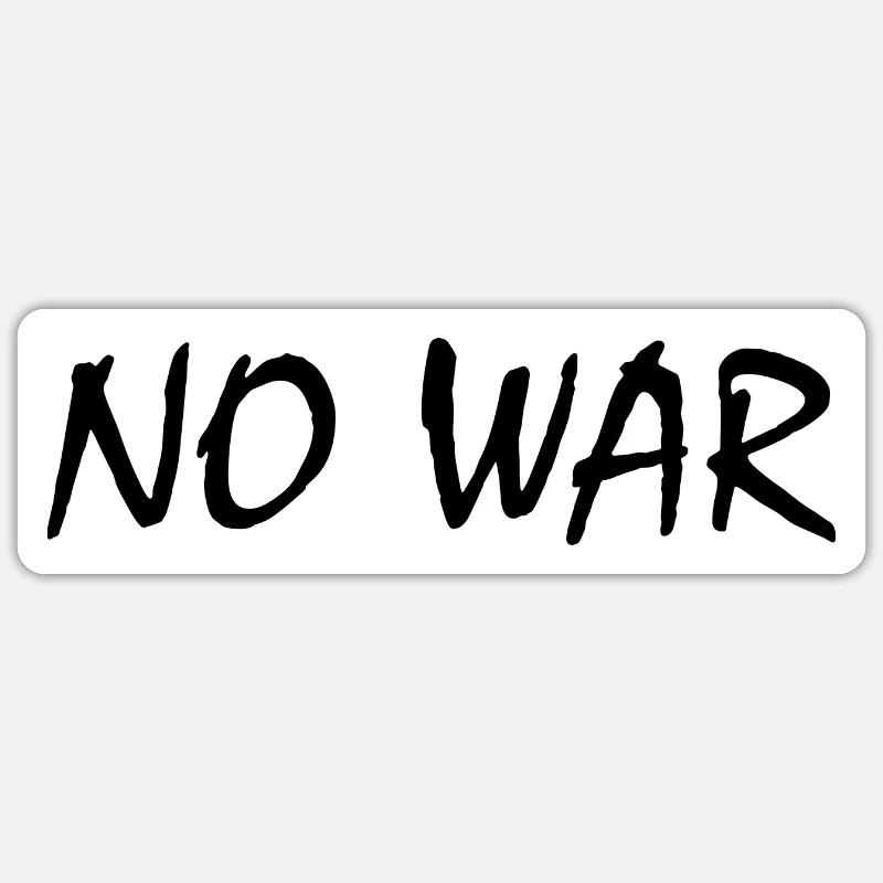 No war Sticker Größe S (10 x 10 cm)