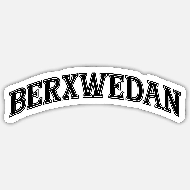 Berxwedan - Sticker size S (10 x 10 cm) - white matte