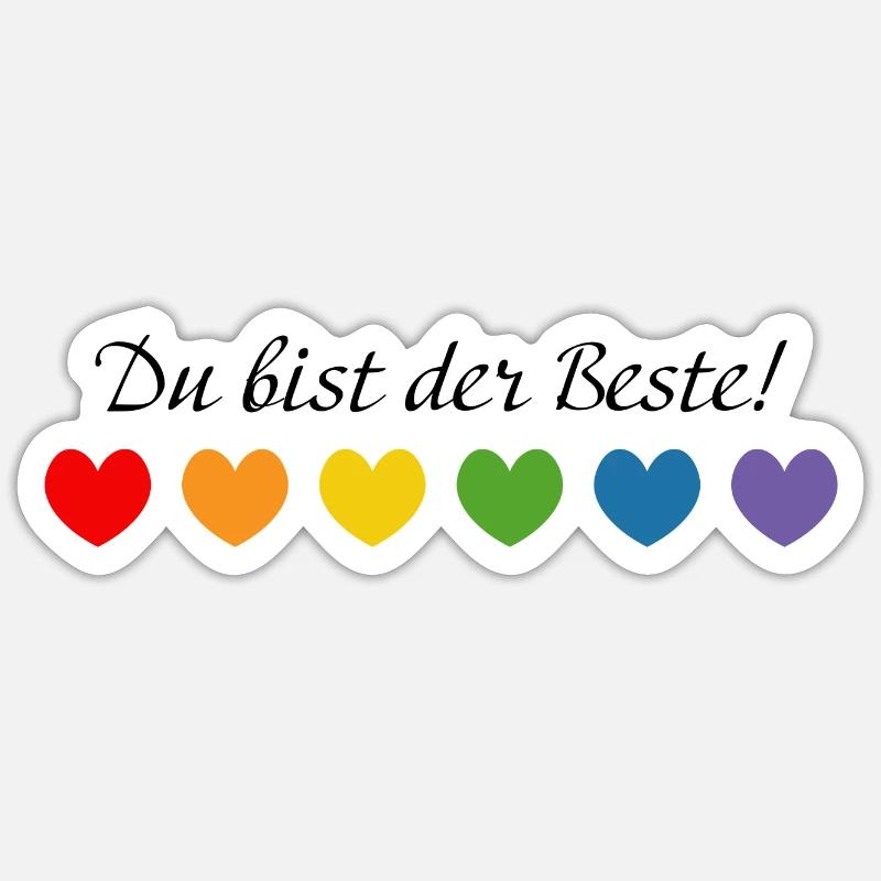Sticker Größe S (10 x 10 cm) - 