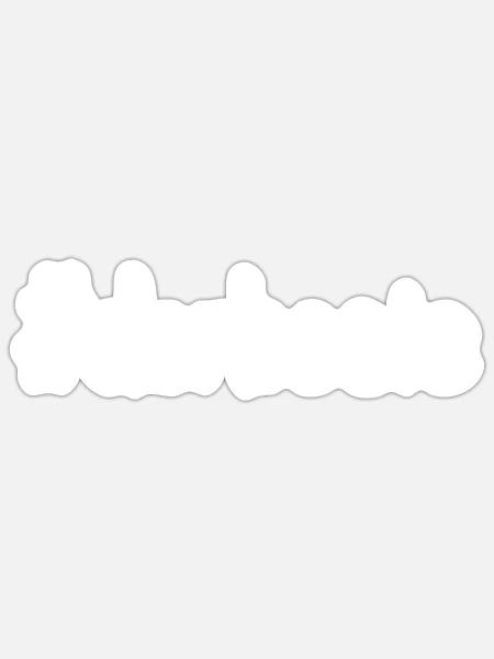 #derbeste -Weiss - Sticker Größe S (10 x 10 cm) - Mattweiß