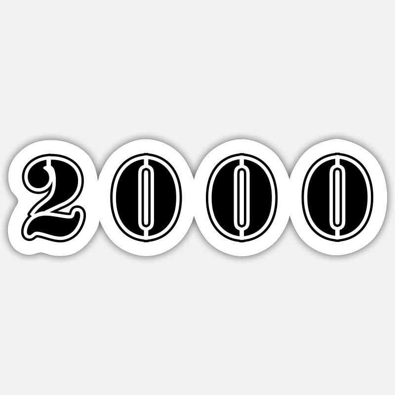 2000th anniversary Sticker size S (10 x 10 cm)