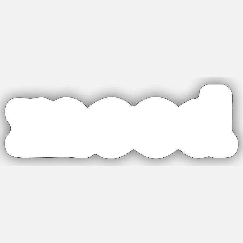 Mood - Sticker size S (10 x 10 cm) - white matte