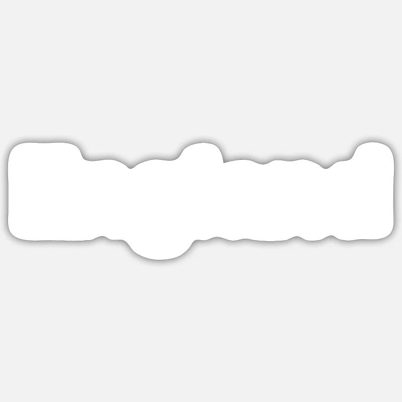 England - Sticker size S (10 x 10 cm) - white matte