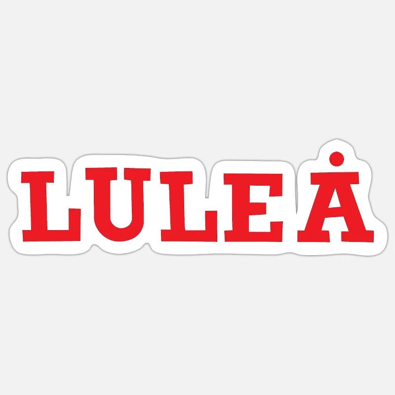 Lulea Sticker taille S (10 x 10 cm)
