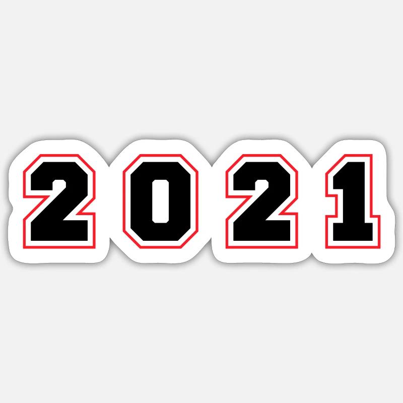 År 2021 Antal Klistermärke