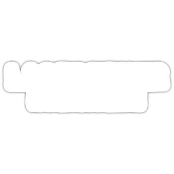 Lagerfeuer-Romantiker wild Bushcraft survival - Sticker Größe S (10 x 10 cm) - Mattweiß - Vorne