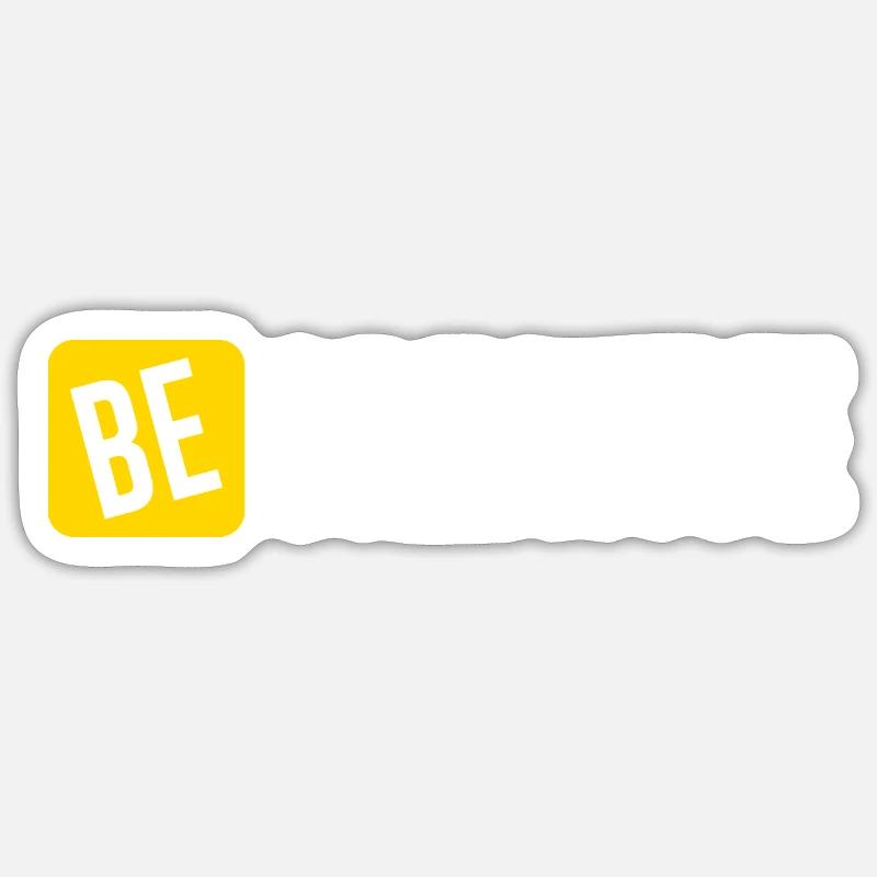 Be Creative Sticker Größe S (10 x 10 cm)