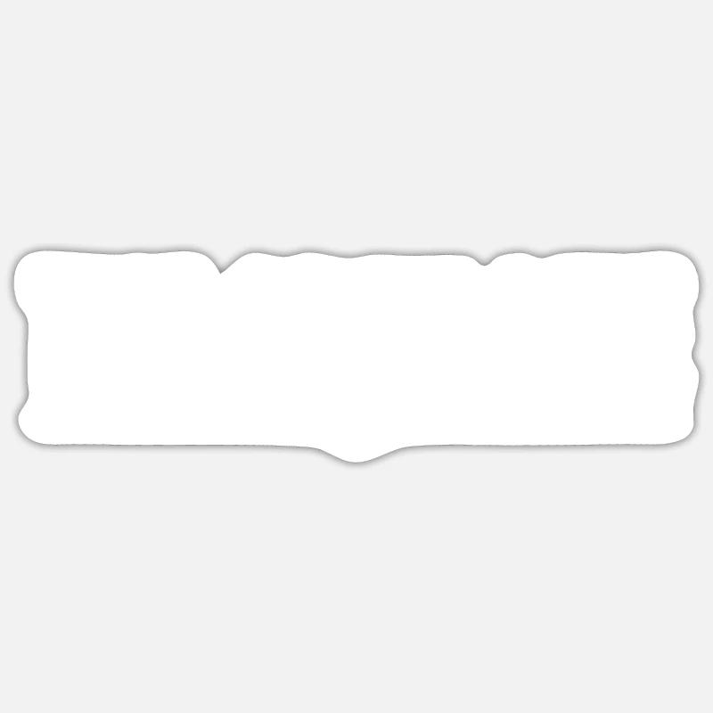 La vie 1320 8 - Sticker taille S (10 x 10 cm) - blanc mat