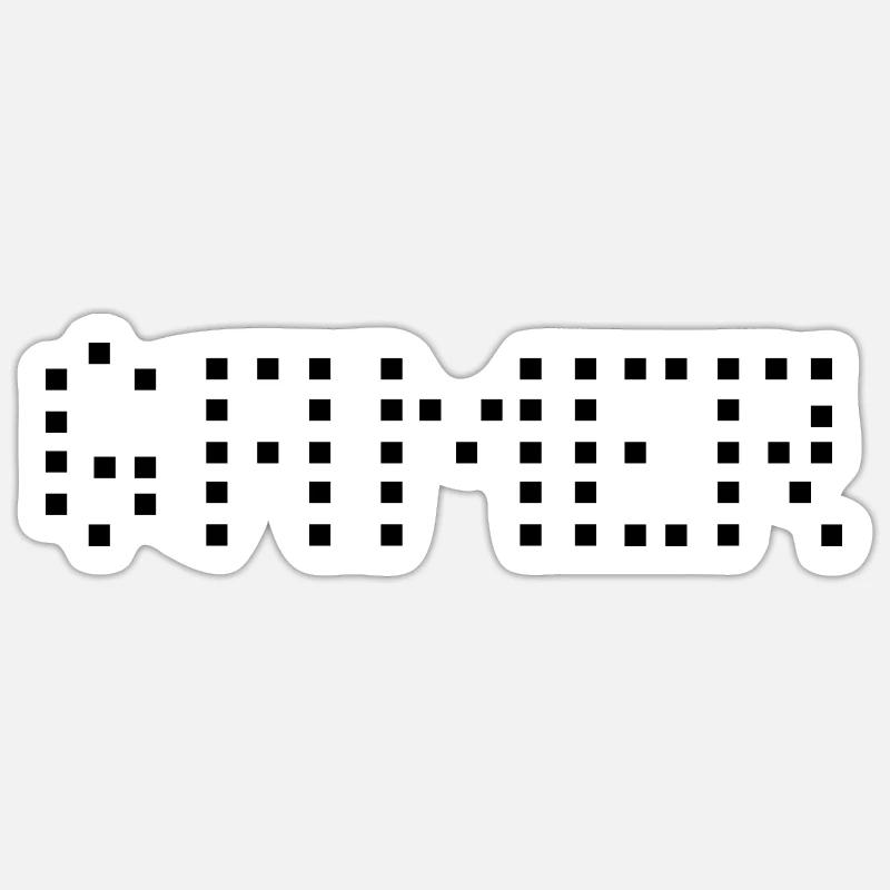 Sticker size S (10 x 10 cm) - 