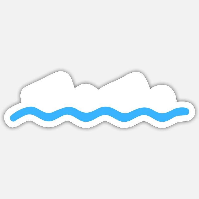 Sticker taille S (10 x 10 cm) - 