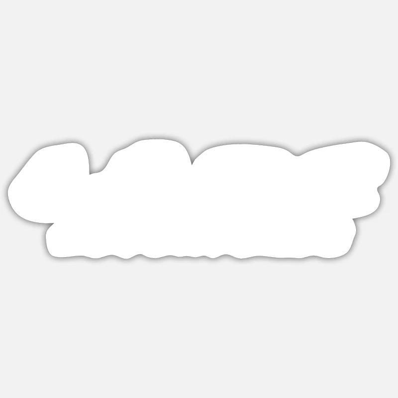 Laos - Sticker size S (10 x 10 cm) - white matte