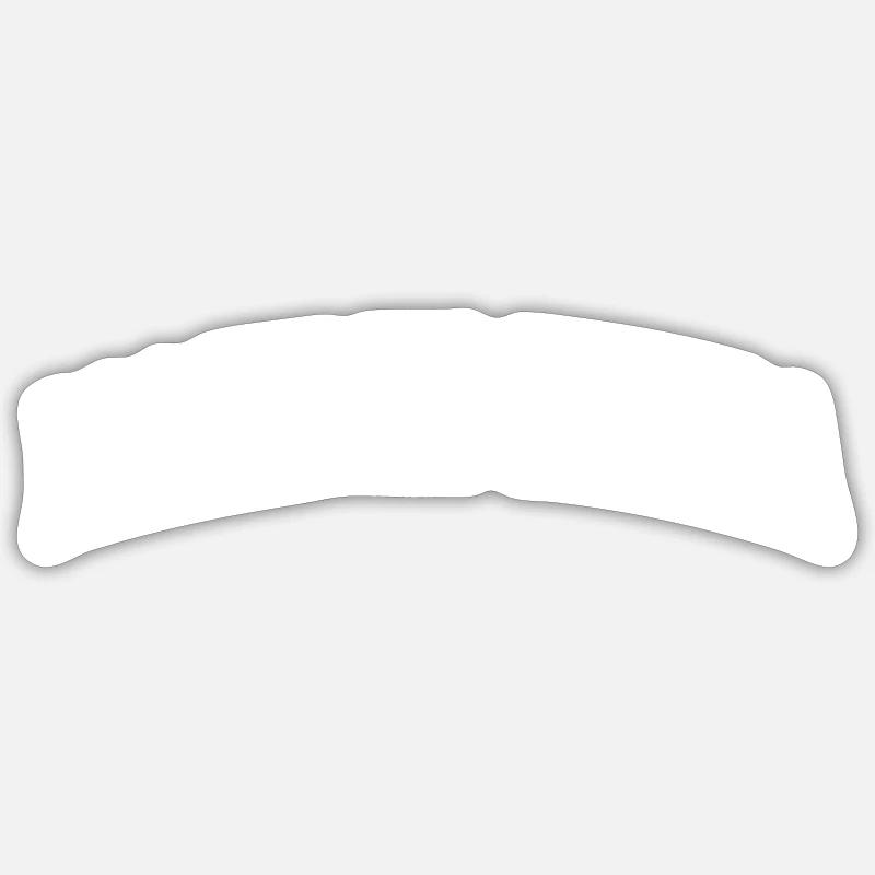 Fabriqué en Chine - Sticker taille S (10 x 10 cm) - blanc mat