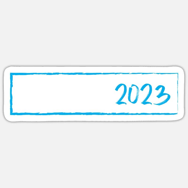 Zrce 2023 - Sticker taille S (10 x 10 cm) - blanc mat