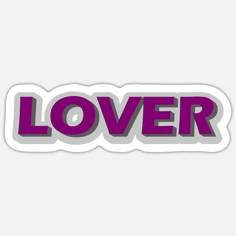 Lover Sticker size S (10 x 10 cm)