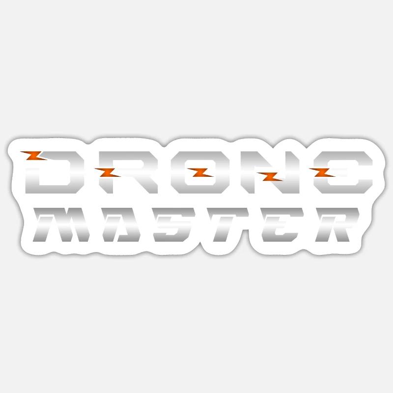 Drone Drones Drone Flight Drone Pilot Sticker taille S (10 x 10 cm)