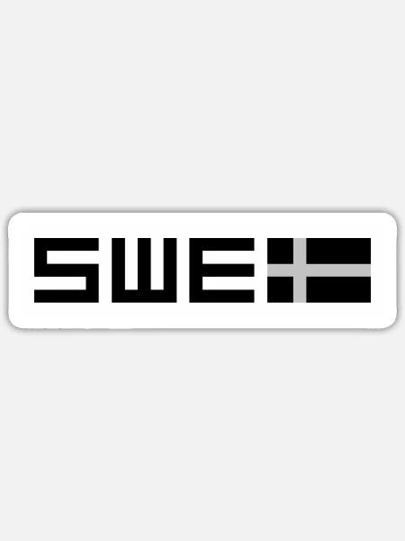  - Sticker size S (10 x 10 cm) - white matte