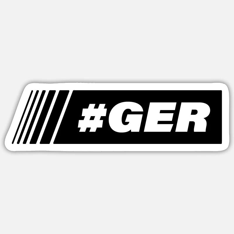 #GER Sticker taille S (10 x 10 cm)