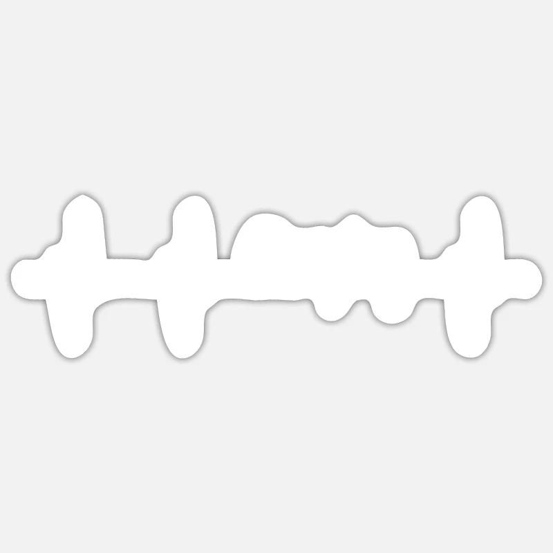 Sticker Größe S (10 x 10 cm) - 