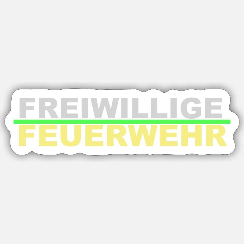 Feuerwehr Basic Sticker Größe S (10 x 10 cm)