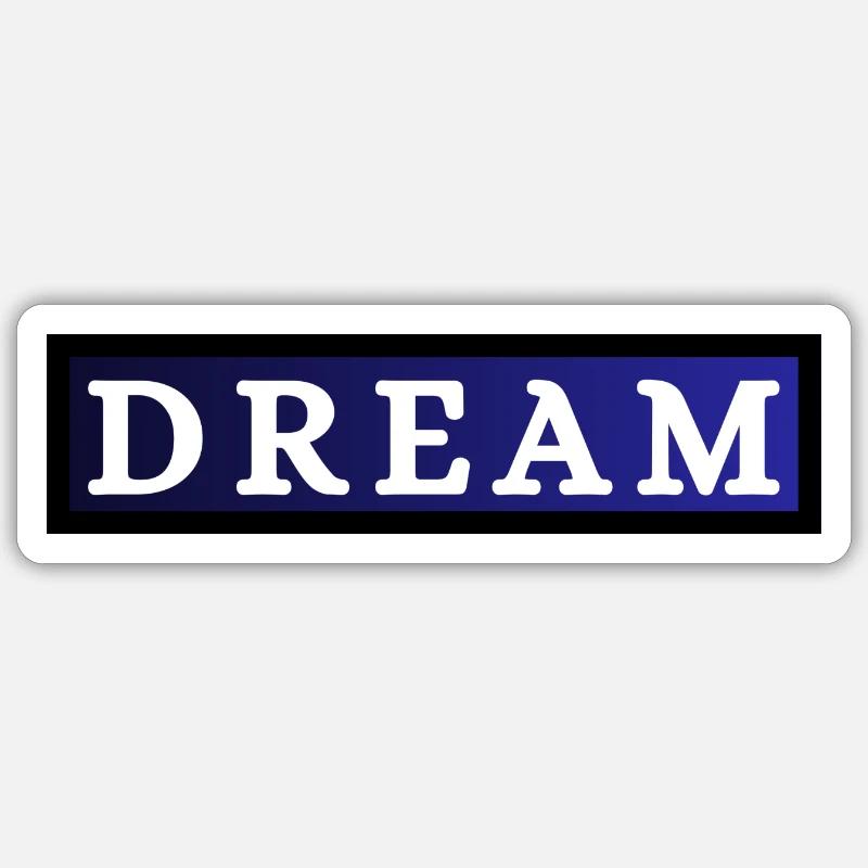 TRAUM Sticker Größe S (10 x 10 cm)