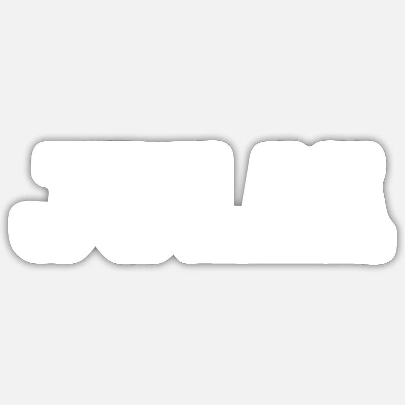 Name - Julia - Sticker size S (10 x 10 cm) - white matte