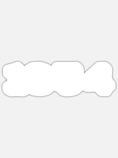 Geburtstagsgeschenk 1954 - 1954 - Sticker Größe S (10 x 10 cm) - Mattweiß