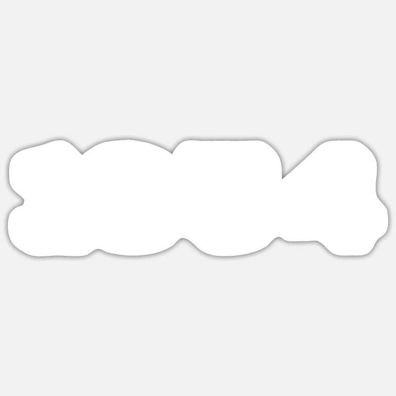Geburtstagsgeschenk 1954 - 1954 - Sticker Größe S (10 x 10 cm) - Mattweiß