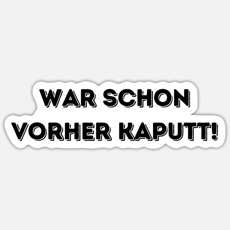 Sticker Größe S (10 x 10 cm) - 