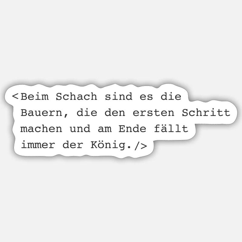 Sticker size S (10 x 10 cm) - 