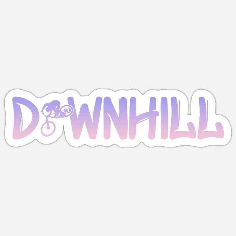 Downhill Sticker Größe S (10 x 10 cm)