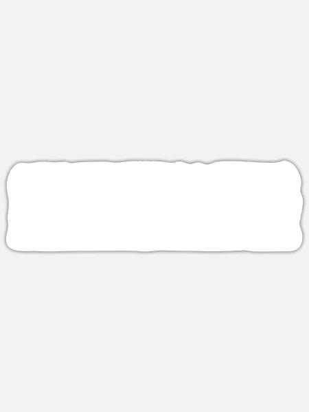 selbstbeherrschung der einzige Weg - Sticker Größe S (10 x 10 cm) - Mattweiß